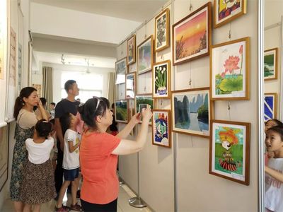 【文明實踐】“以文化人·快樂成長”--廬山市舉辦2019暑期新時代文明實踐青少年書畫展