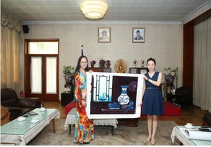 弘絲路精神 展藝術風采 著名畫家沈春霞受邀參加尼泊爾大使館文化交流活動
