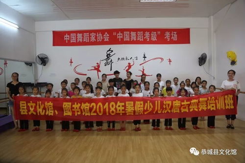 恭城縣文化館 圖書館 舉辦暑假少兒文化藝術公益培訓班
