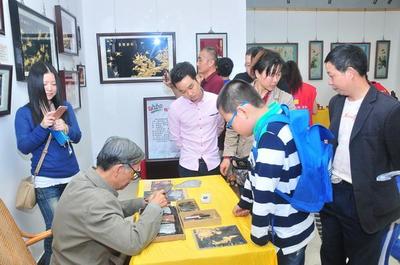 增進兩地藝術交流 陸豐民間工藝精品在深圳羅湖展出