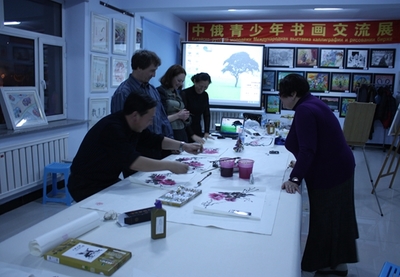 活動展示 “中俄藝術家傳統文化藝術交流”活動在黑河舉行80