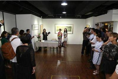 愛(ài)新覺(jué)羅·文嘉、愛(ài)新覺(jué)羅·恒錦宮廷畫(huà)展在香港盛大舉辦
